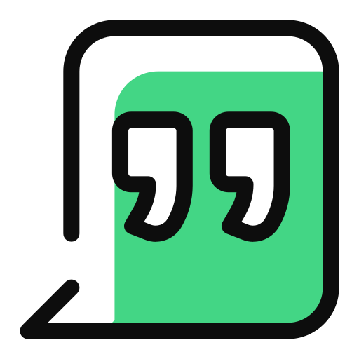 kommentar Generic Color Omission icon