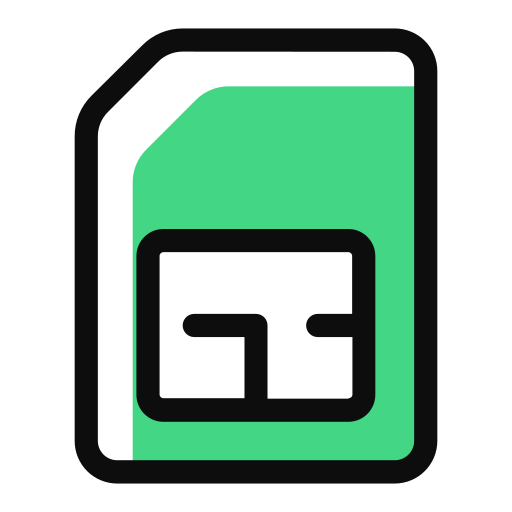 simカード Generic Color Omission icon
