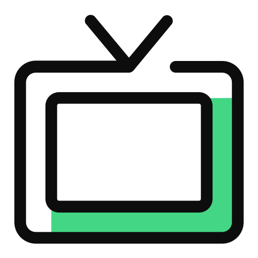 televisão Generic Color Omission Ícone