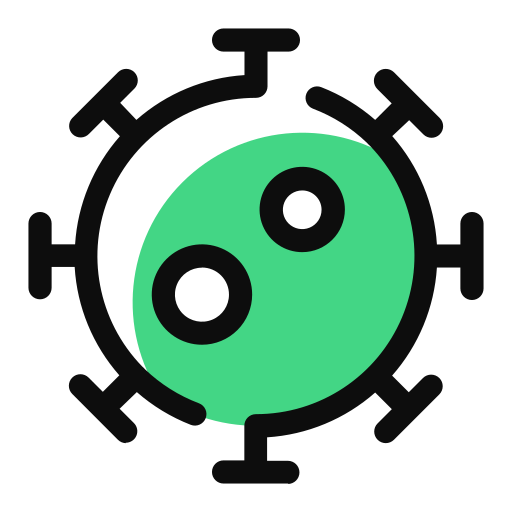 Virus Generic Color Omission icon