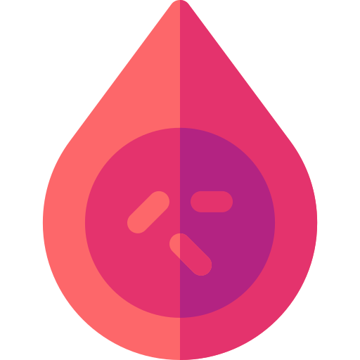 bloedcellen Basic Rounded Flat icoon