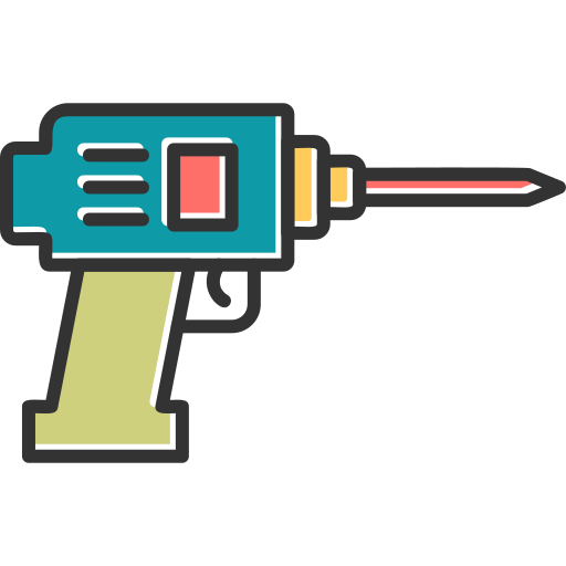 Hand drill Generic Color Omission icon