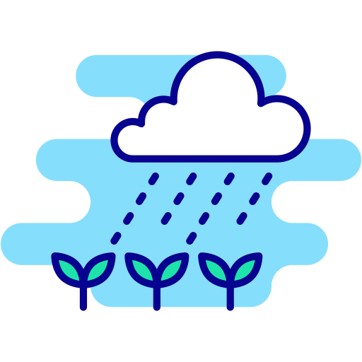 Rain Generic Rounded Shapes icon