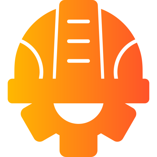 ヘルメット Generic Flat Gradient icon