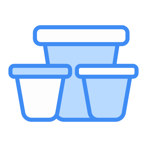 식물 냄비 Generic Blue icon