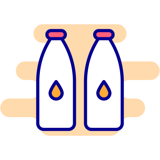 Бутылка молока Generic Rounded Shapes иконка