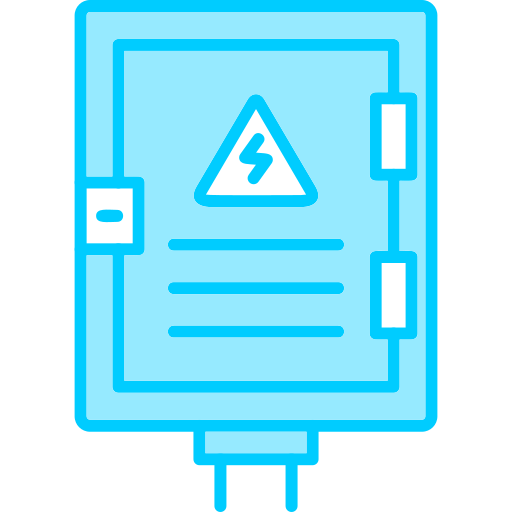 elektrisch paneel Generic Blue icoon