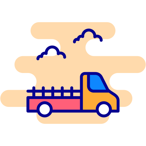 Cargo truck Generic Rounded Shapes icon
