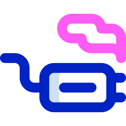 Exhaust pipe Super Basic Orbit Color icon