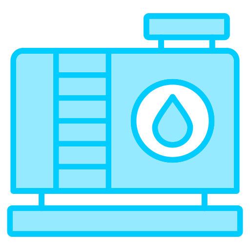 Water tank Generic Blue icon