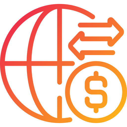 negocios internacionales Generic Gradient icono
