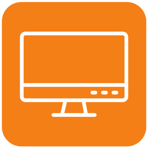 pantalla lcd Generic Flat icono