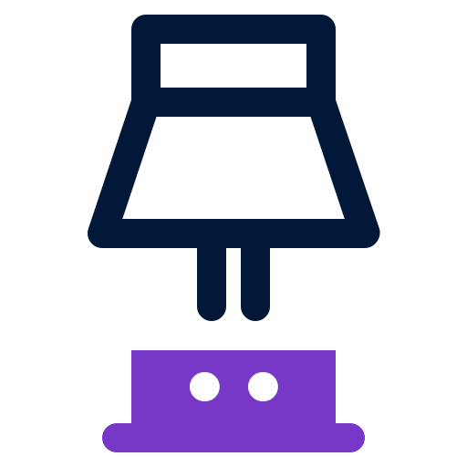 lamp bureau Yogi Aprelliyanto Bold Duotone icoon