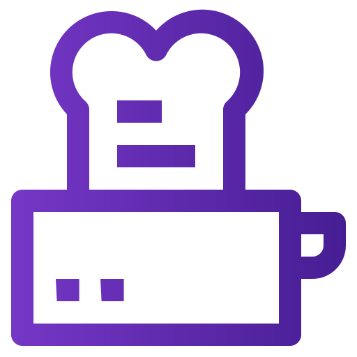 tostapane Generic Gradient icona