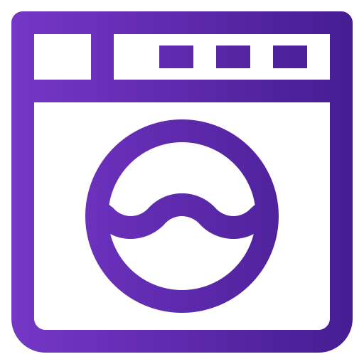 waschmaschine Generic Gradient icon