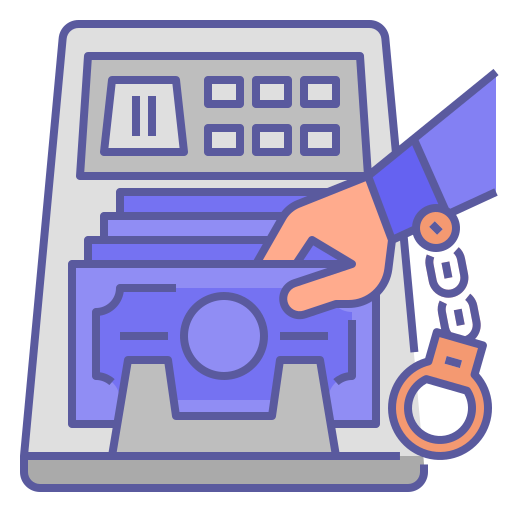 Robbery Generic Outline Color icon
