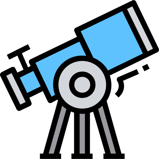 telescoop dDara Lineal Color icoon