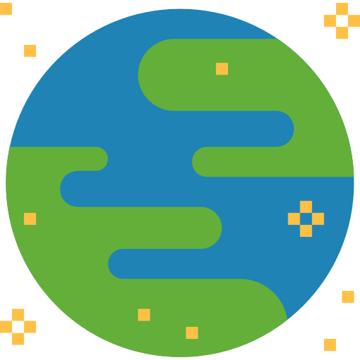 Earth dDara Flat icon