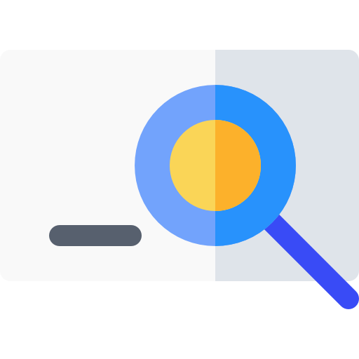 Search Basic Rounded Flat icon