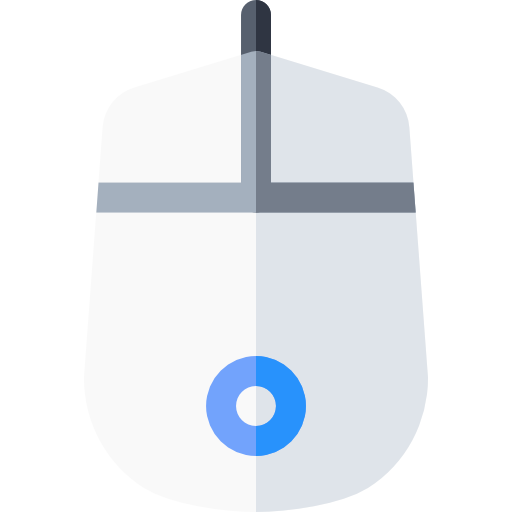 Mouse Basic Rounded Flat icon