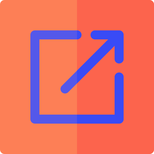 export Basic Rounded Flat icon