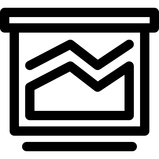 統計 Basic Rounded Lineal icon