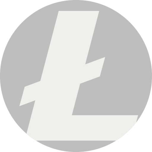litecoin Detailed Flat Circular Flat ikona