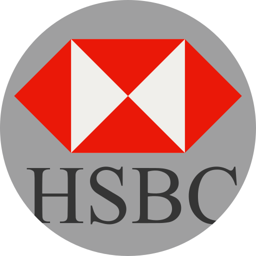hsbc Detailed Flat Circular Flat icono