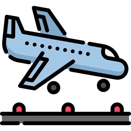 avión Special Lineal color icono