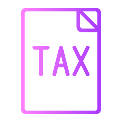 Tax Generic Gradient icon