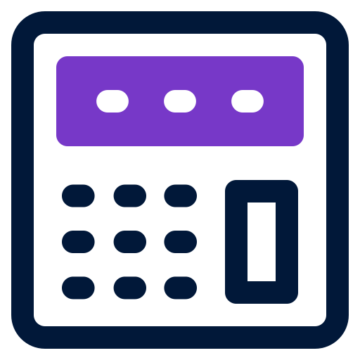 calculadora Yogi Aprelliyanto Bold Duotone icono