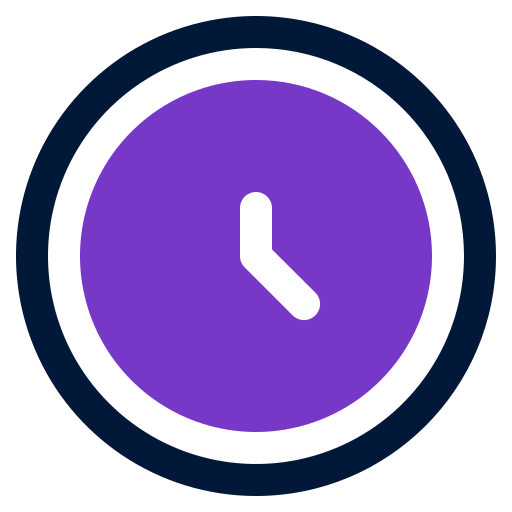 Clock Yogi Aprelliyanto Bold Duotone icon