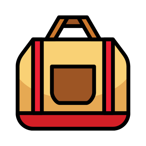 Totebag Generic Outline Color icon