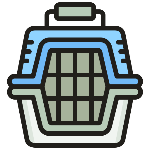 Pet carrier Generic Outline Color icon