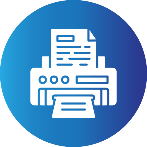 Printer Generic Flat Gradient icon