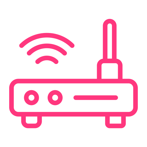 Wifi router Generic Outline Color icon