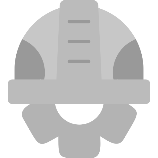 capacete Generic Grey Ícone