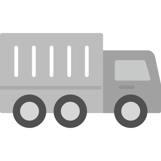caminhão de entrega Generic Grey Ícone