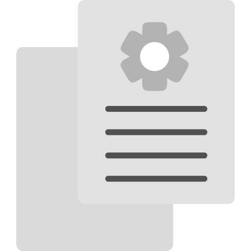 보고서 Generic Grey icon