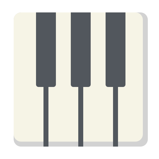 pianoforte Generic Flat icona
