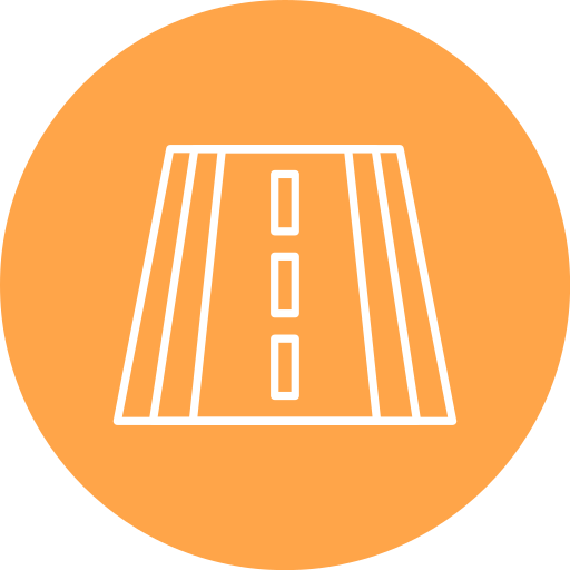 autostrada Generic Flat ikona
