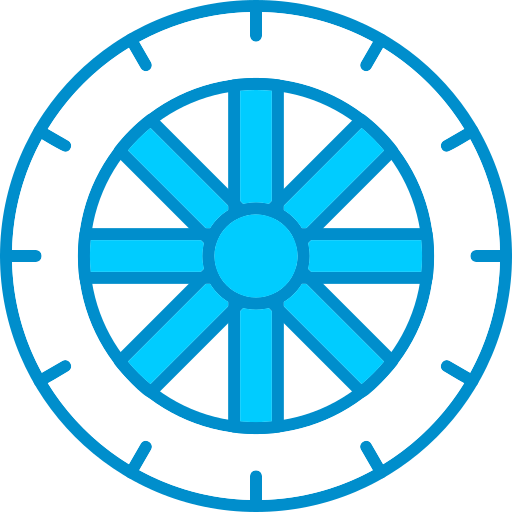 rueda Generic Blue icono