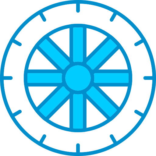 Wheel Generic Blue icon