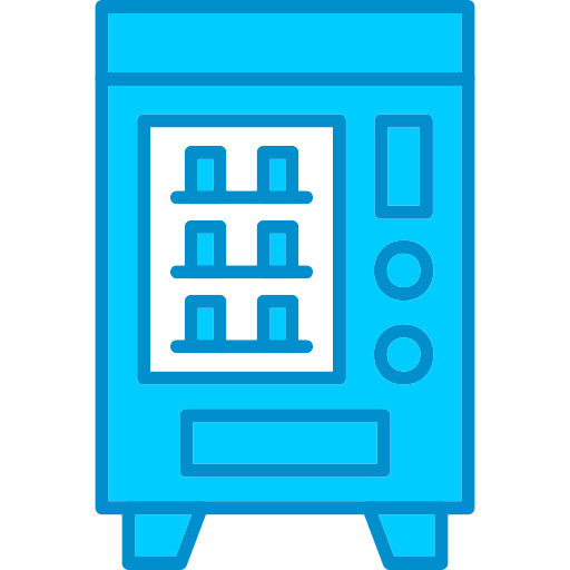 自動販売機 Generic Blue icon