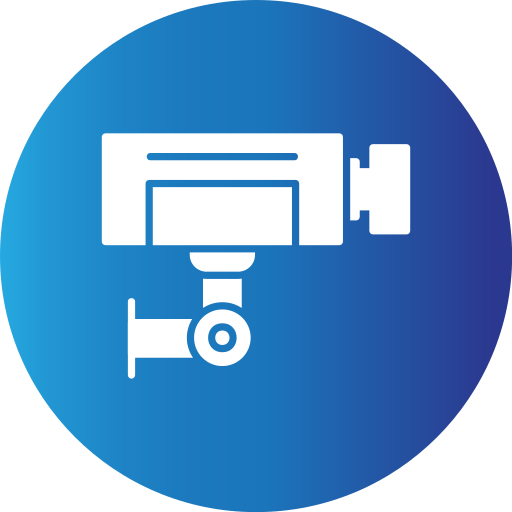 Cctv camera Generic Flat Gradient icon