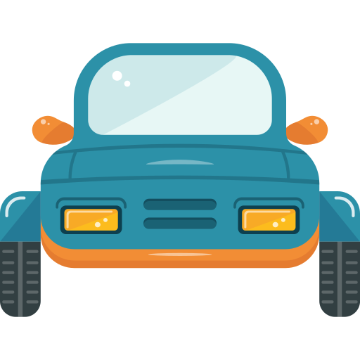 automóvil Generic Flat icono