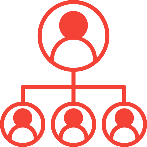 estructura de organización Generic Mixed icono