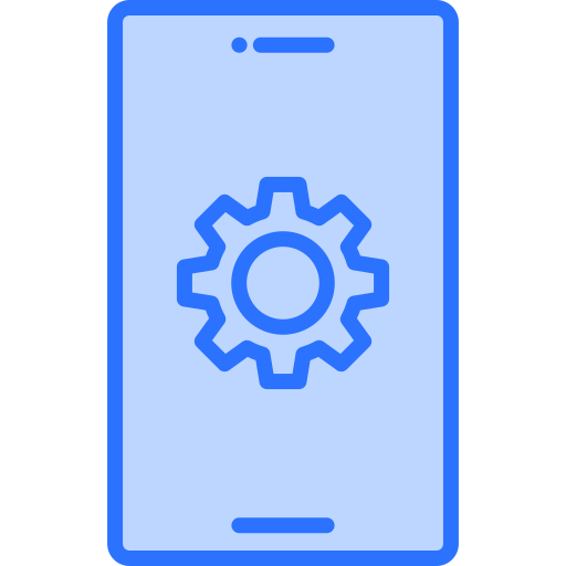 configuração Generic Blue Ícone