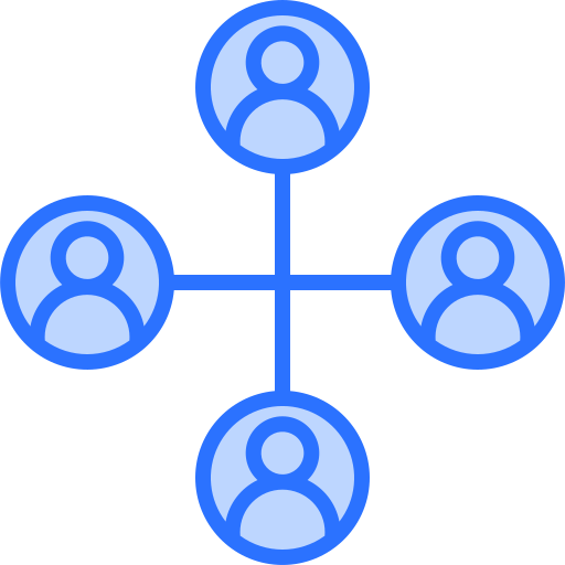 organisatie Generic Blue icoon