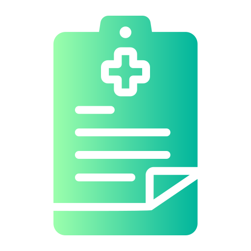 visita medica Generic Flat Gradient icona